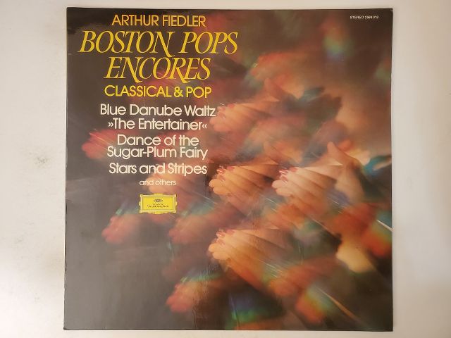 Arthur Fiedler Boston Pops Encores: Classical & Pop vinyl record