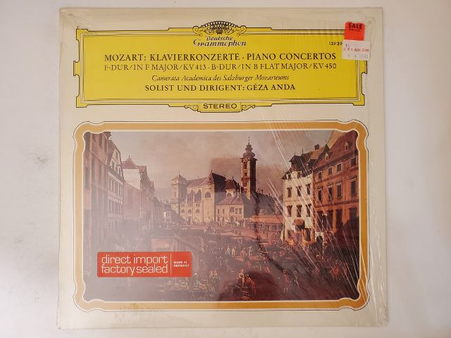 G?za Anda Mozart: Klavierkonzerte - Piano Concertos vinyl record