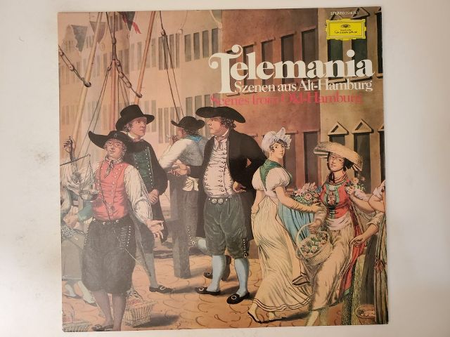 Telemania Szenen aus Alt-Hamburg: Scenes from Old Hamburg vinyl record