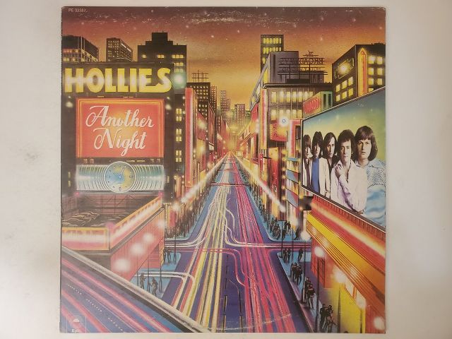 The Hollies Another Night vinyl record