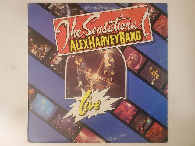 The Sensational Alex Harvey Band Live vinyl record