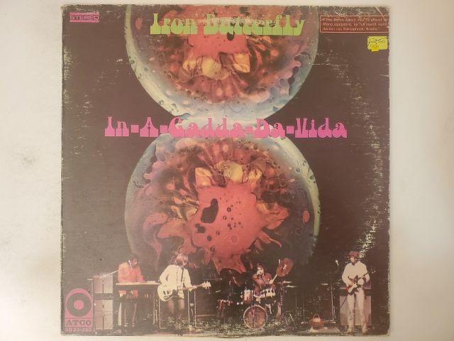 Iron Butterfly In-A-Gadda-Da-Vida vinyl record