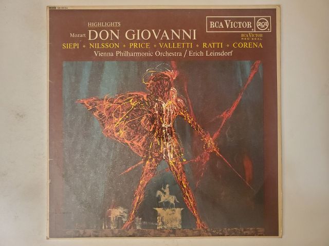 Mozart Don Giovanni Highlights vinyl record
