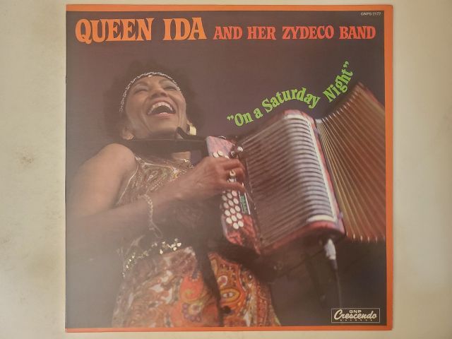 Queen Ida and Her Zydeco Band On a Saturday Night vinyl record