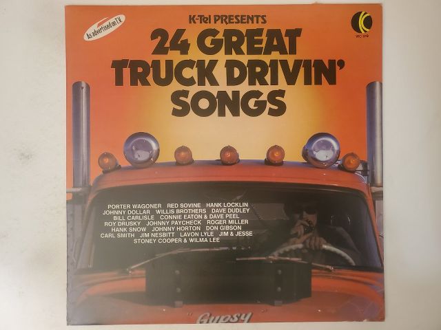 Various Artists 24 Great Truck Drivin' Songs vinyl record