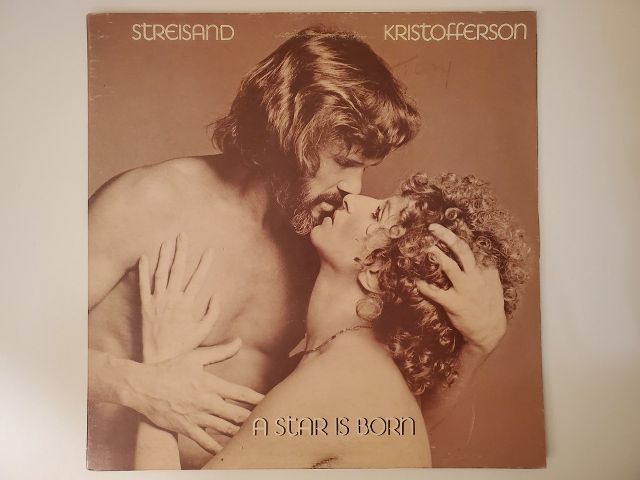 Barbra Streisand & Kris Kristofferson A Star is Born vinyl record