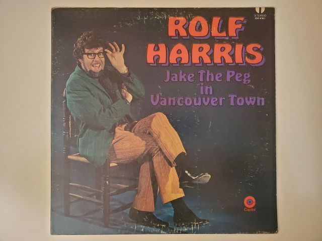 Rolf Harris Jake The Peg in Vancouver Town vinyl record