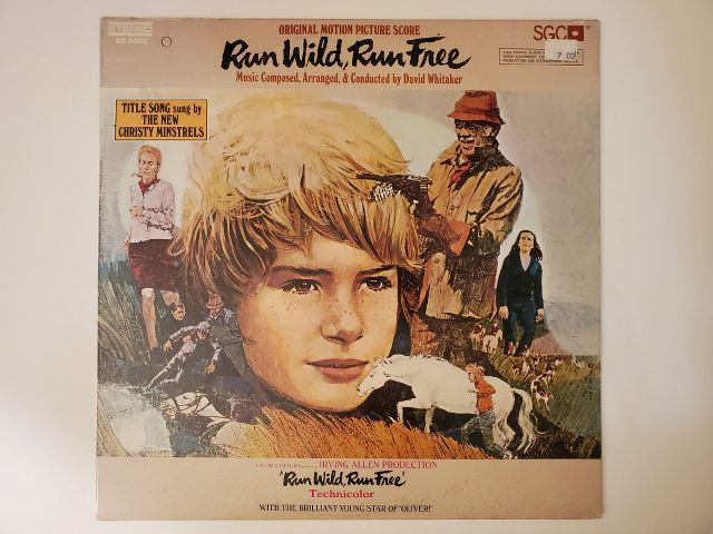 David Whitaker Run Wild, Run Free vinyl record