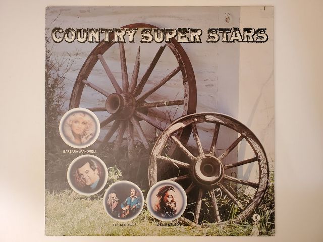 Various Country Super Stars vinyl record
