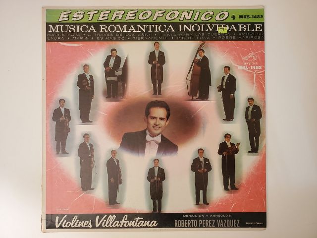 Violines Villafontana Musica Romantica Inolvidable vinyl record