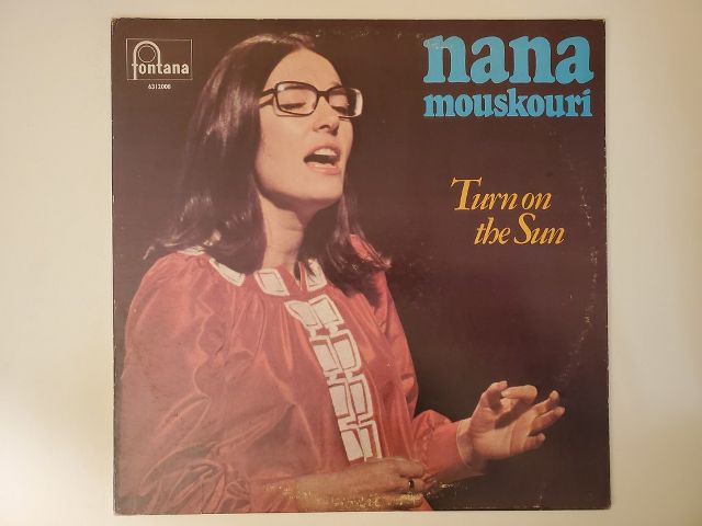 Nana Mouskouri Turn on the Sun vinyl record