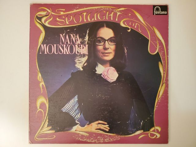 Nana Mouskouri Spotlight on Nana Mouskouri vinyl record
