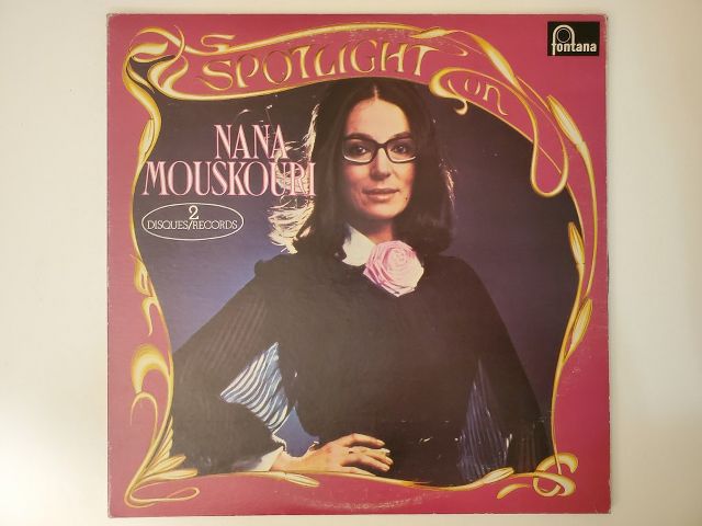 Nana Mouskouri Spotlight on Nana Mouskouri vinyl record