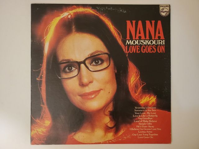 Nana Mouskouri Love Goes On vinyl record