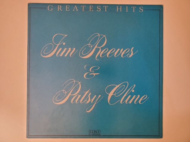 Jim Reeves & Patsy Cline Greatest Hits vinyl record