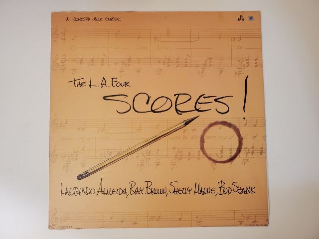 The L.A. Four Scores! vinyl record