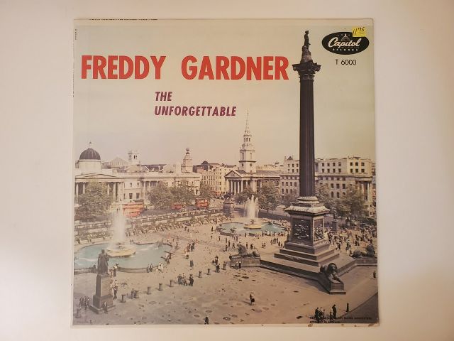 Freddy Gardner The Unforgettable vinyl record