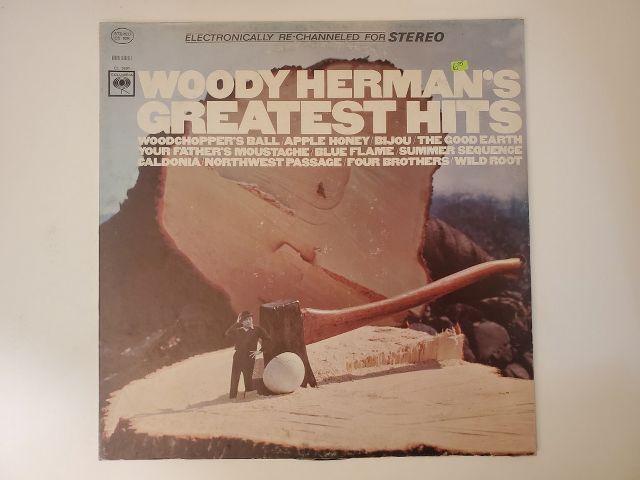 Woody Herman Greatest Hits vinyl record
