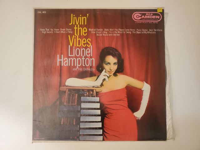 Lionel Hampton and His Orchestra Jivin' the Vibes vinyl record