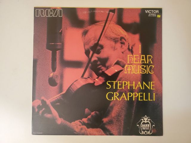 Stephane Grappelli I Hear Music vinyl record