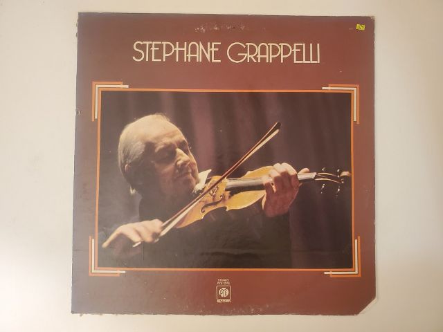 Stephane Grappelli Unknown vinyl record