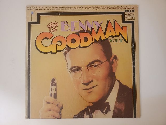 Benny Goodman This is Benny Goodman Vol. II vinyl record