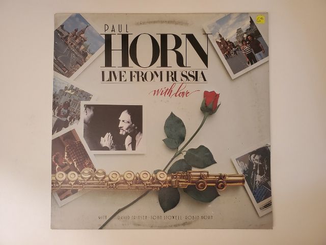 Paul Horn Live from Russia With Love vinyl record