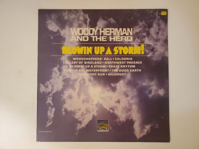 Woody Herman and The Herd Blowin' Up a Storm! vinyl record