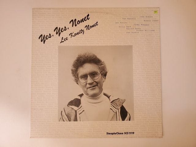 Lee Konitz Nonet Yes, Yes, Nonet vinyl record