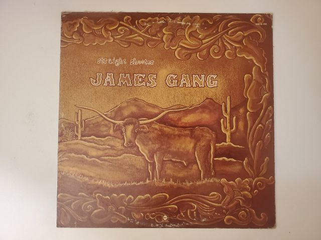 James Gang Straight Shooter vinyl record