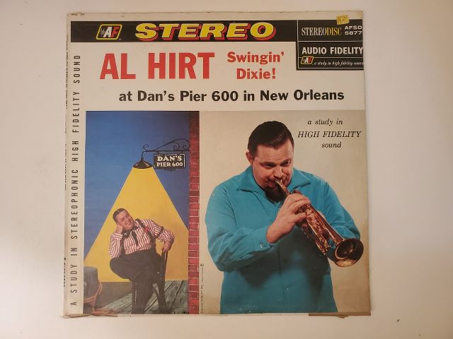 Al Hirt Swingin' Dixie! At Dan's Pier 600 in New Orleans vinyl record