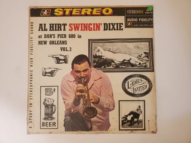 Al Hirt Swingin' Dixie at Dan's Pier 600 in New Orleans Vol. 2 vinyl record