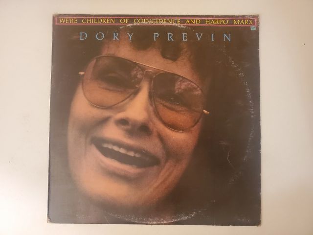 Dory Previn We're Children of Coincidence and Harpo Marx vinyl record
