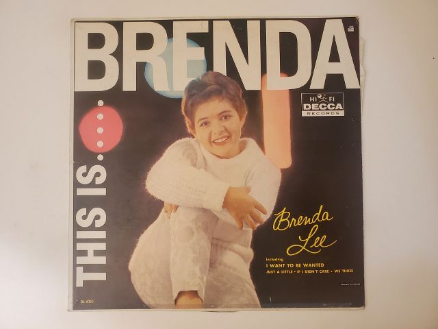 Brenda Lee This Is...Brenda vinyl record
