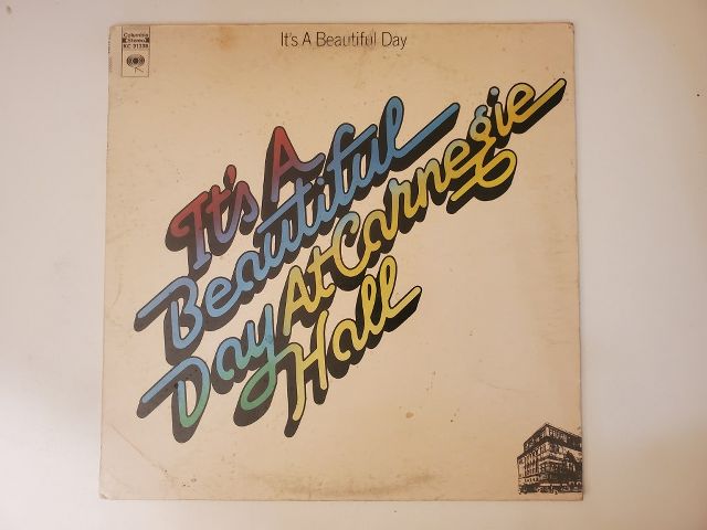 It's A Beautiful Day It's A Beautiful Day At Carnegie Hall vinyl record