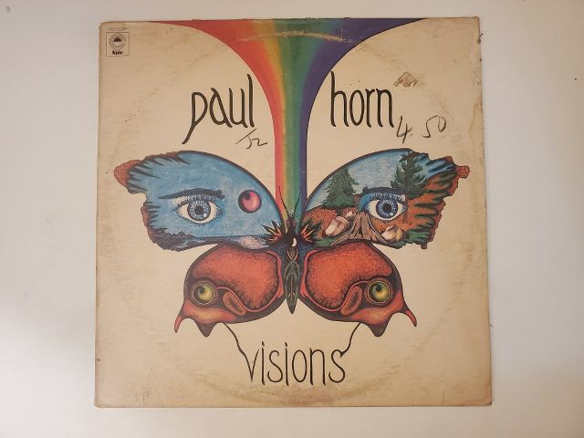 Paul Horn Visions vinyl record