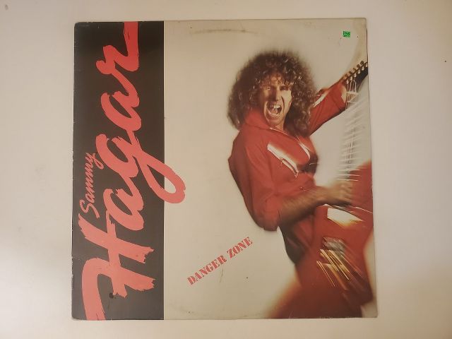 Sammy Hagar Danger Zone vinyl record
