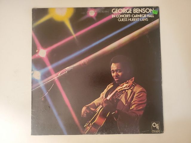 George Benson In Concert: Carnegie Hall vinyl record