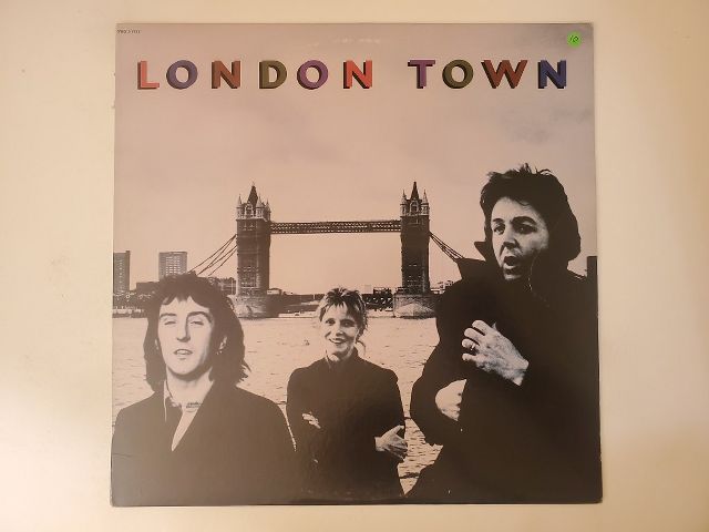 Wings London Town vinyl record