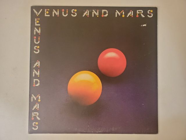 Wings Venus and Mars vinyl record