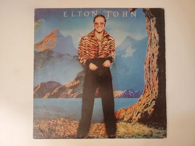 Elton John Caribou vinyl record