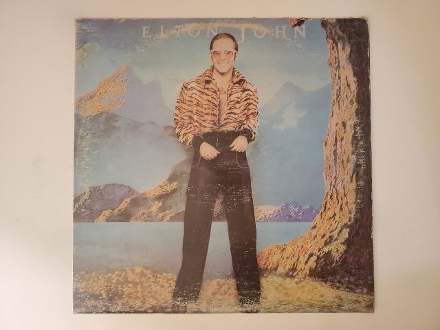 Elton John Caribou vinyl record