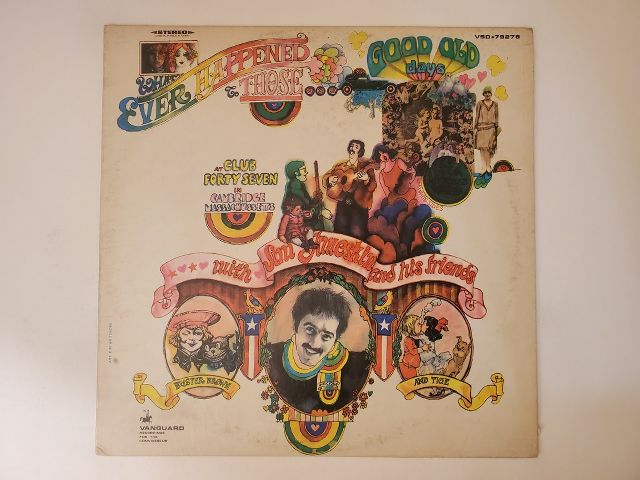 Jim Kweskin and his Friends Whatever Happened to Those Good Old Days vinyl record