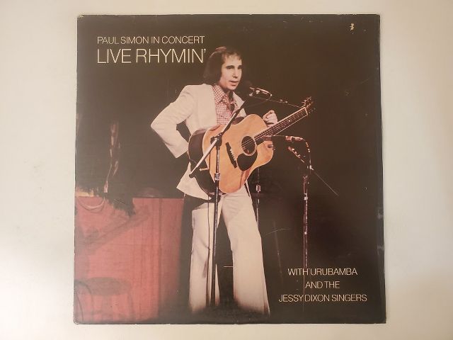 Paul Simon Live Rhymin' vinyl record