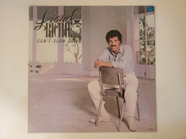 Lionel Richie Can't Slow Down vinyl record