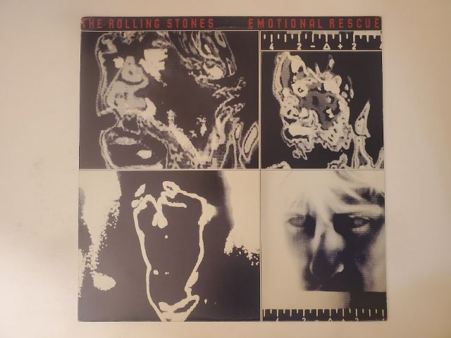The Rolling Stones Emotional Rescue vinyl record