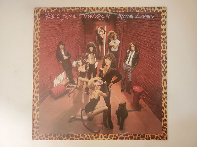 REO Speedwagon Nine Lives vinyl record