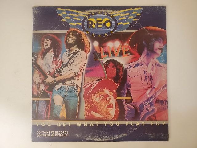 REO Speedwagon You Get What You Play For vinyl record