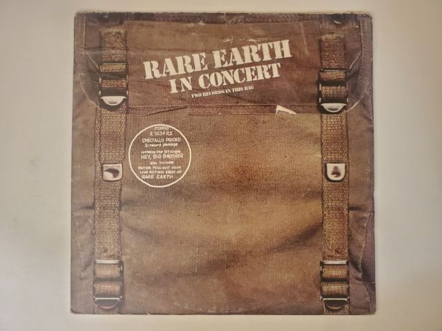 Rare Earth In Concert vinyl record