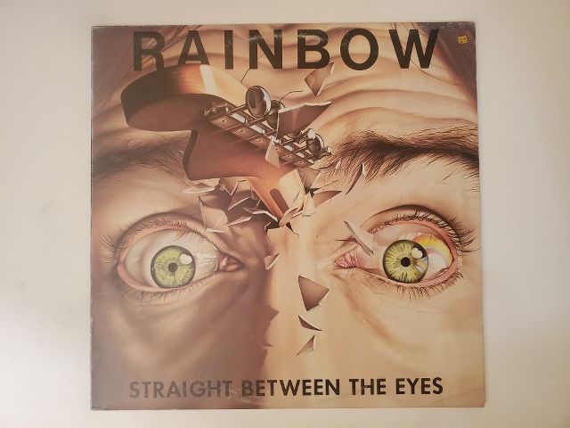 Rainbow Straight Between the Eyes vinyl record